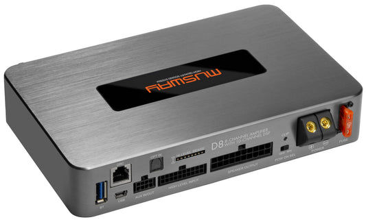 MUSWAY D8v4 8CH DSP Amplifier