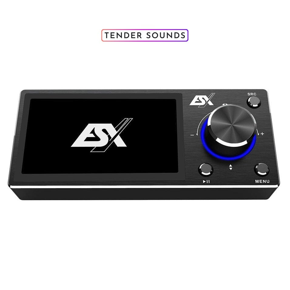 Esx Color Display For Controlling The Hd Audio Player And Presets