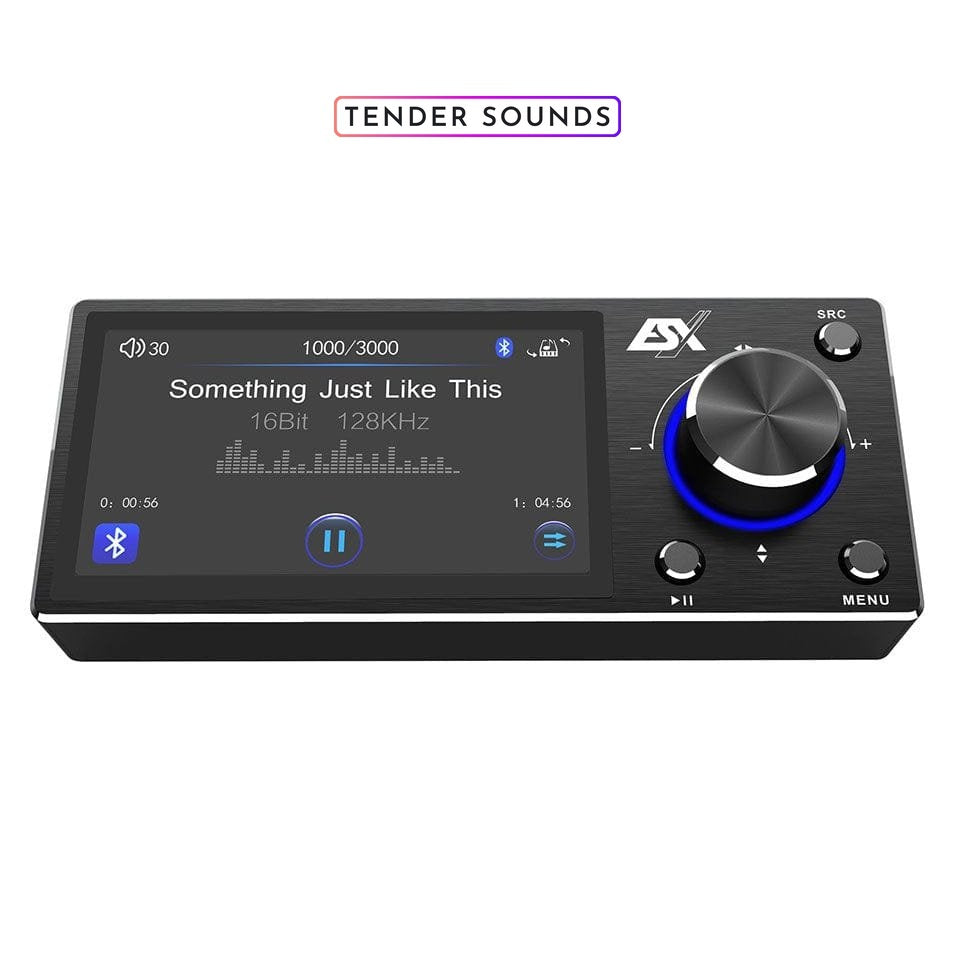 Esx Color Display For Controlling The Hd Audio Player And Presets