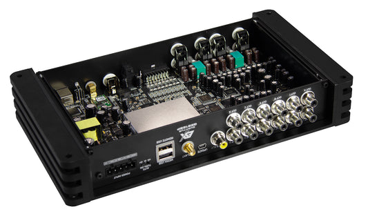 Official ESX product image: Esx Quantum 12-Ch Bt Dsp Qe812Sp With Built In Hd Player