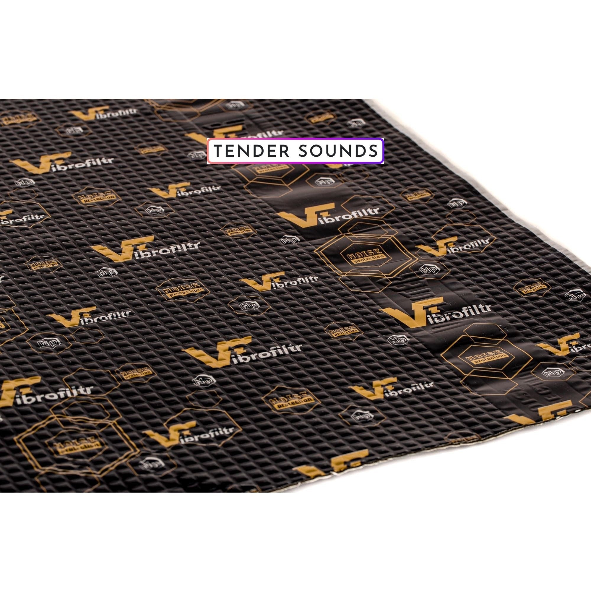 Vibrofiltr 2mm Sound Deadening 500mm x 350mm x (20 sheets/BOX
