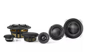 Morel Elate Carbon Pro 5.25" (130 mm) 3-Way Component Speaker Set - Active
