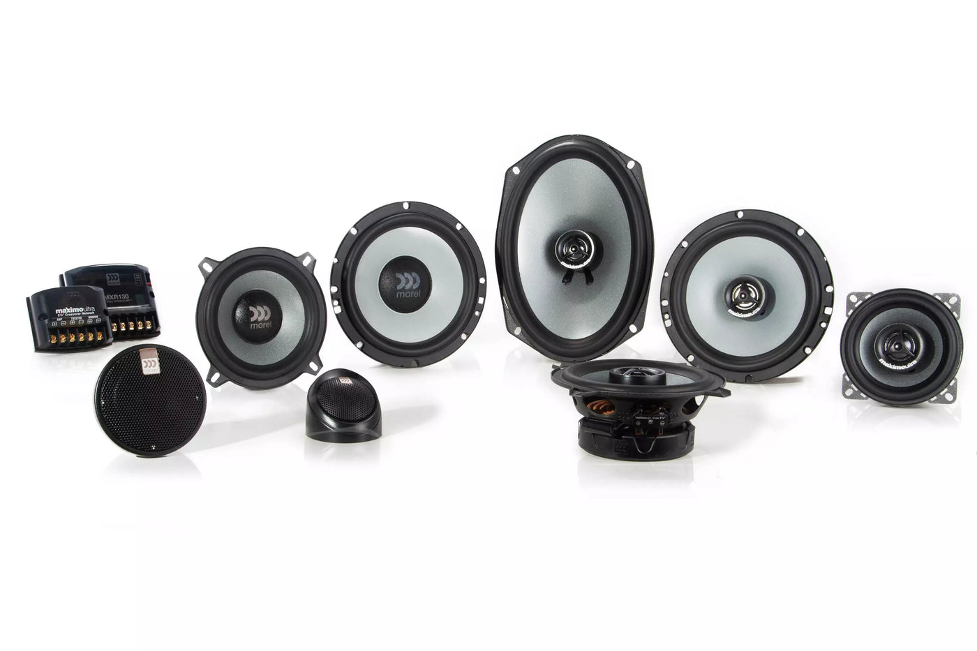 Morel Maximo Ultra 6.5" (165 mm) 3-Way Component Speaker Set - Active