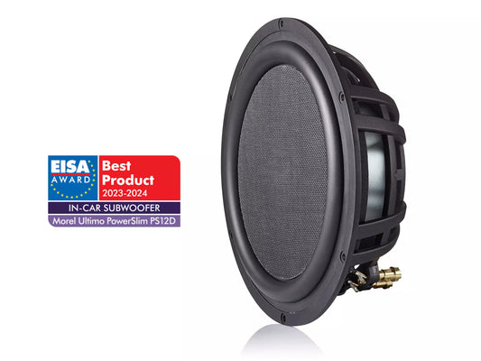 Morel Ultimo PowerSlim 104D 10" 4 Ohm DVC Shallow Subwoofer official Morel image 1