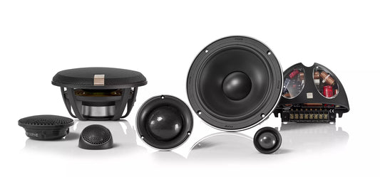 Morel Hybrid 6.5" (165 mm) 3-Way Component Speaker Set
