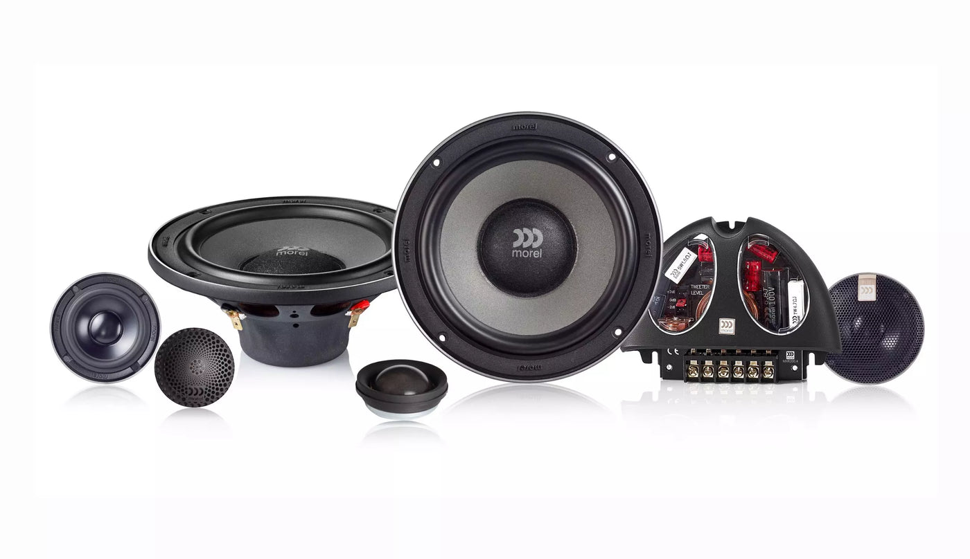 Morel Virtus 63.4 6.5" 3-Way Component Speaker Set image 1