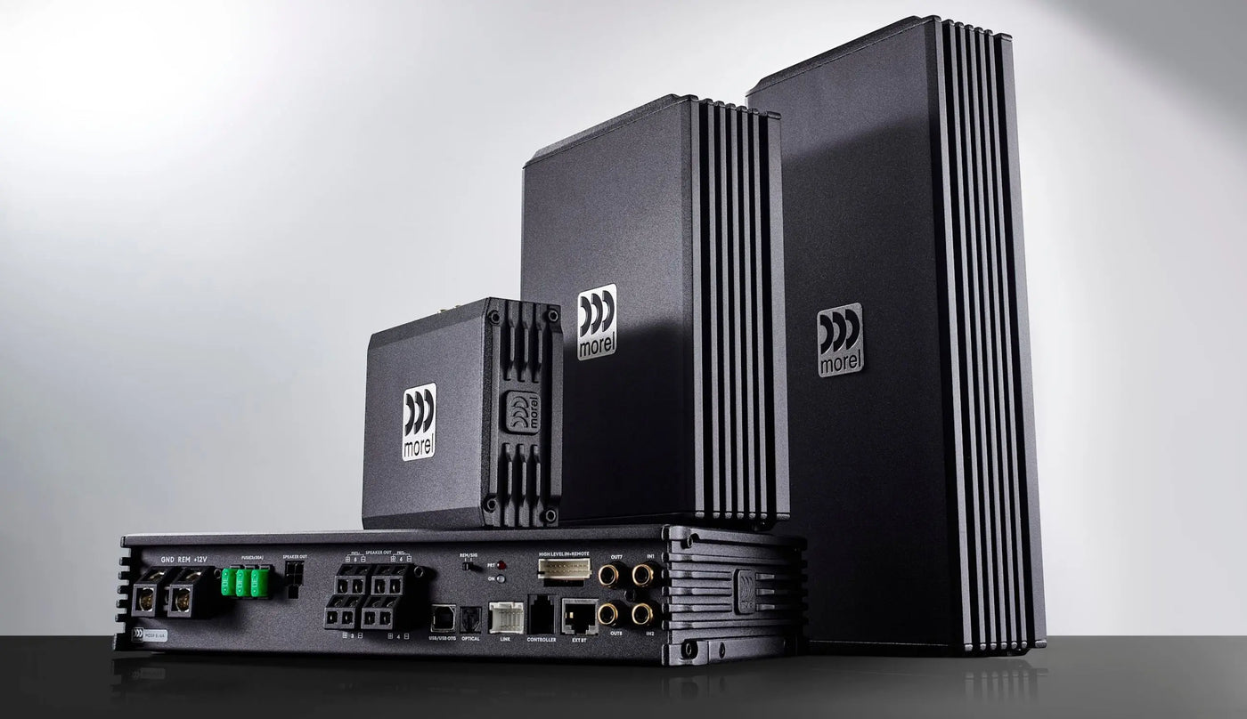 Morel MDSP 6/4A 100W 4 Channel Amplifier with 6 Channel DSP image 1