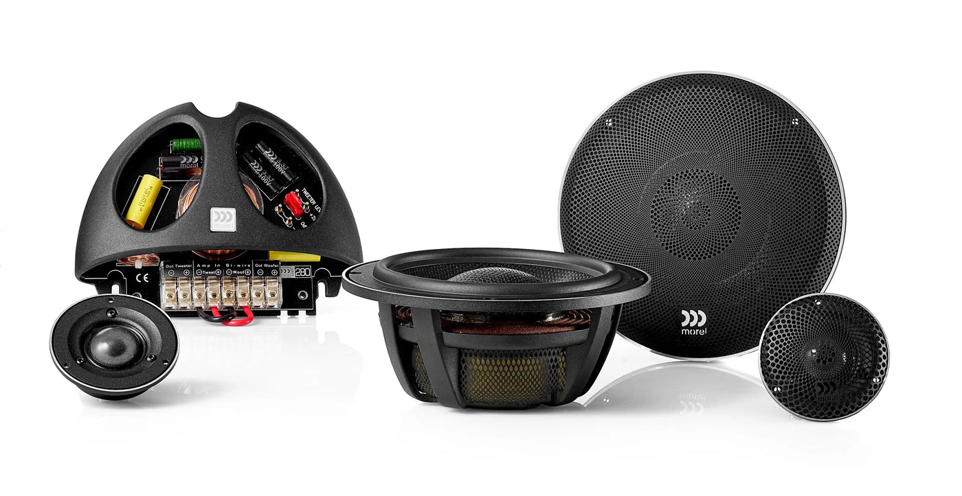Morel Elate Carbon Pro 6.5" (165 mm) 2-Way Component Speaker Set - Active