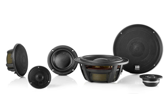 Morel Elate Carbon Pro 5.25" 3-Way Component Speaker System official Morel image 1