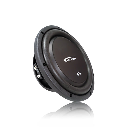 ARC Audio A10D4 shallow subwoofer front angle view