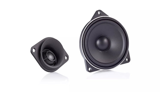 Morel Direct Fit BMW 2-Way Component Center Channel Speaker Set — 4-inch (100 mm) official Morel image 1
