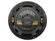 Kicker 50GOLD104 10" Competition Gold 4Ohm official rear view