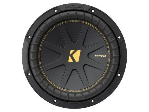 Kicker 50CWCS104 10" CompC 4 Ohm SVC official front view