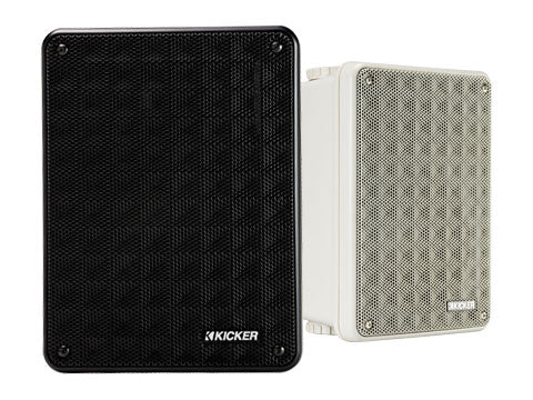 Kicker KB6 Black 6.5" (165 mm) Enclosed Component Speaker System - Black official image 1