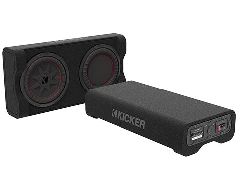 Kicker 51PTRTP10 Powered CompRT 10" Down Firing Loaded Enclosure official image 1