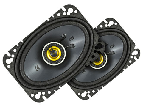 Kicker CSC46 4" x 6" (100 x 160 mm) Coaxial Speaker System official image 1