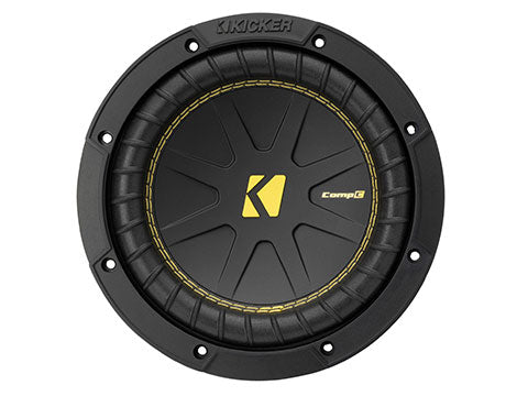 Kicker 50CWCS84 8" CompC 4 Ohm SVC official front view