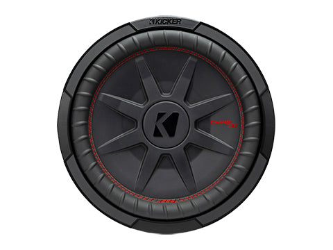Kicker 48CWRT124 12" CompRT 4 Ohm official front view