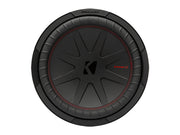 Kicker 48CWR124 12" CompR 4 Ohm official front view
