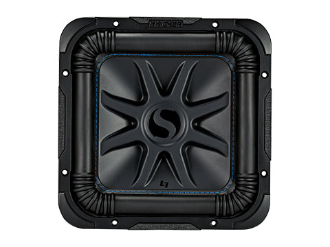 Kicker 44L7S104 10" Solo-Baric L7S 4 Ohm official front view