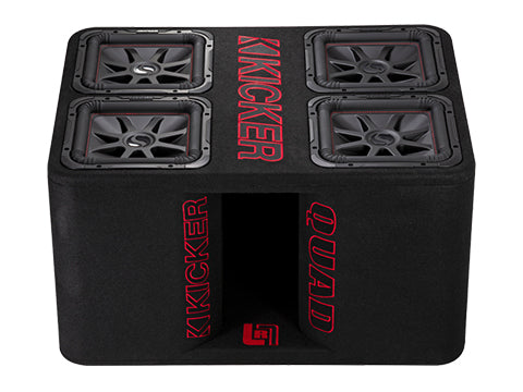 Kicker 47QL7R12 L7R Quad 12" Loaded Enclosure - Dual 2 Ohm official image 1