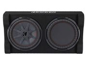 Kicker 51PTRTP12 Powered CompRT 12" Down Firing Loaded Enclosure official image 1
