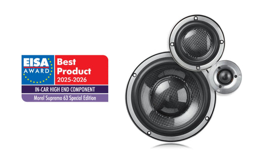 Morel Supremo 63 Special Edition 6.5" 3-Way Active Component Speaker Set official Morel image 1