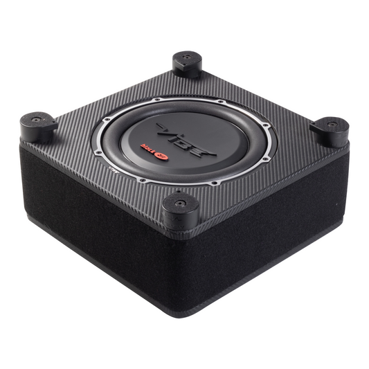 BASB10-V4 Black Air 10 Inch 900 Watts Compact Bass Enclosure - Vibe