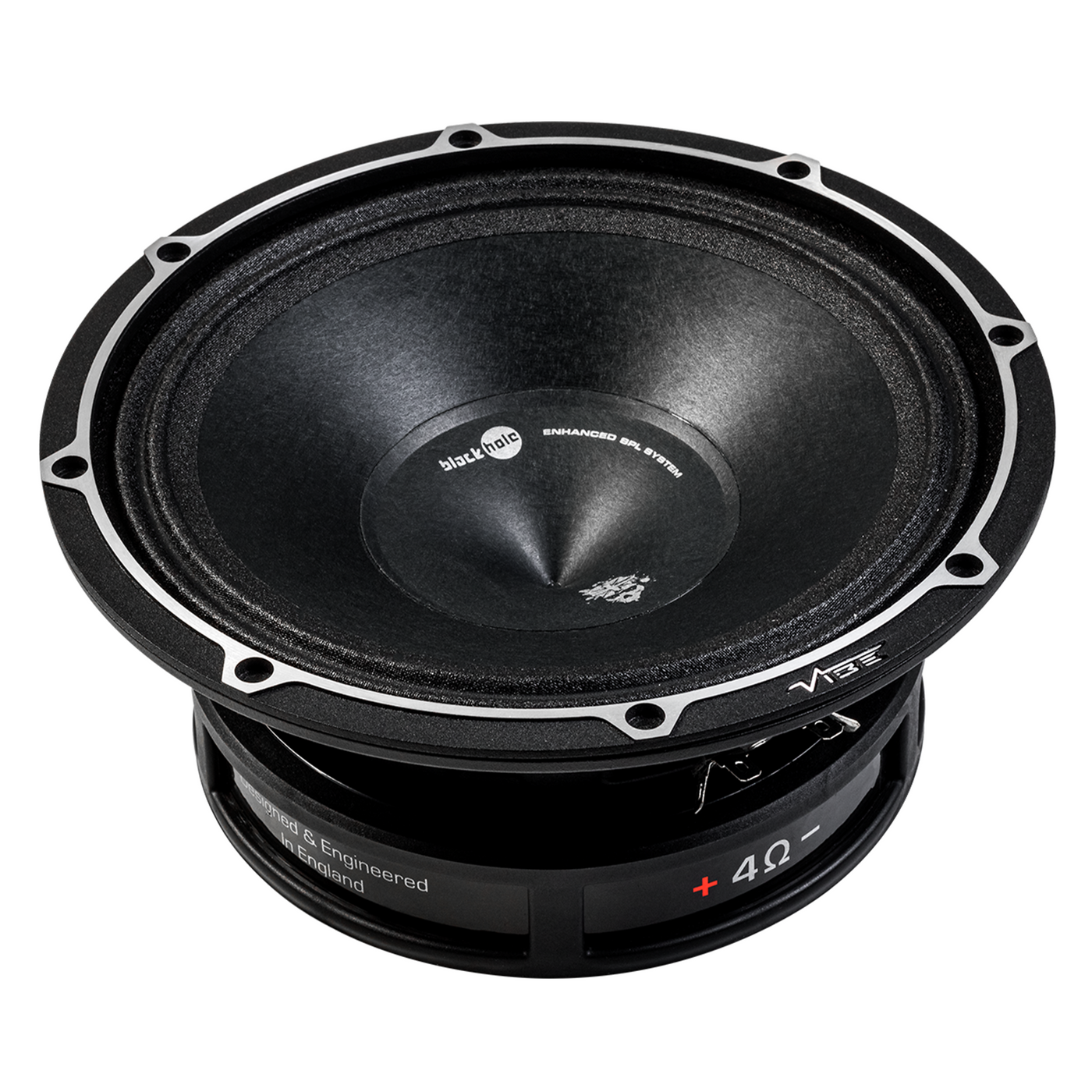BDPRO8M-V9 BlackDeath 8 Inch 675 Watts Pro Audio Midrange Speaker - Vibe
