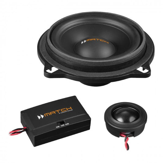 MATCH UP C42BMW-FRT.1 — component system for BMW vehicles 60/120 Watts - Ohms 4