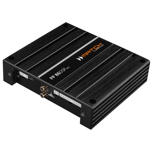 MATCH PP 86DSP MK2 — Plug & Play amplifier with integrated 9-channel 64 Bit DSP
