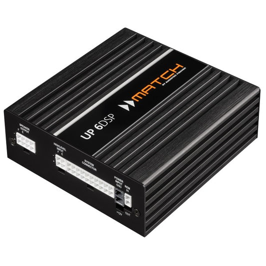 MATCH UP 6DSP — Plug & Play upgrade amplifier with integrated 7-channel DSP