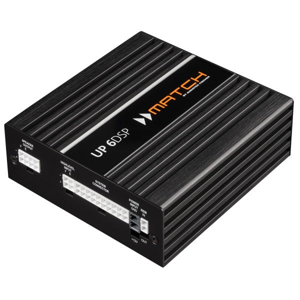 MATCH UP 6DSP — Plug & Play upgrade amplifier with integrated 7-channel DSP