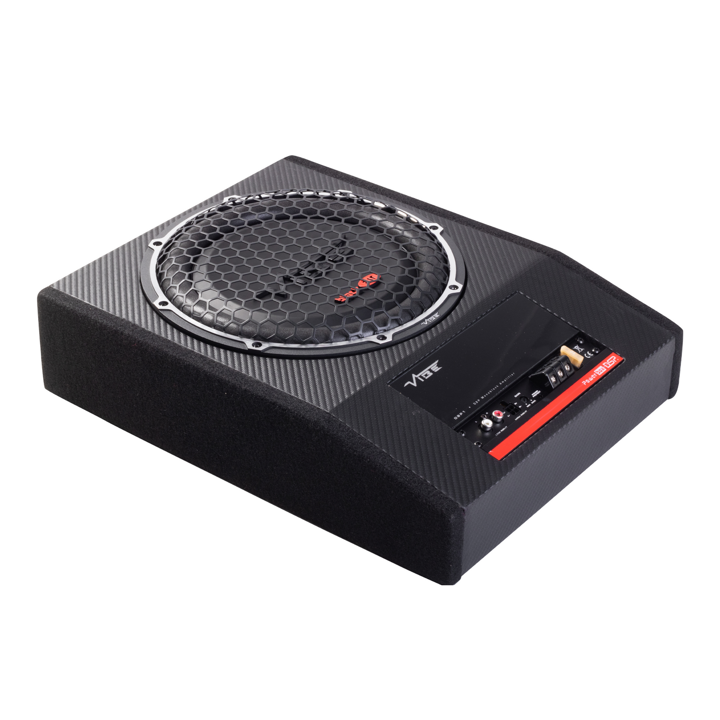 OPTISOUNDAUTO10A-V4 Optisound 10 Inch 900 Watts Underseat Subwoofer - Vibe