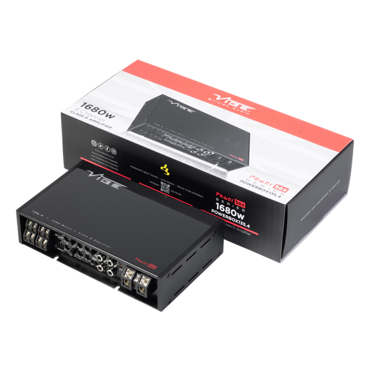 POWERBOX135.4-V5 POWERBOX 4 Channel Stereo Amplifier - Vibe