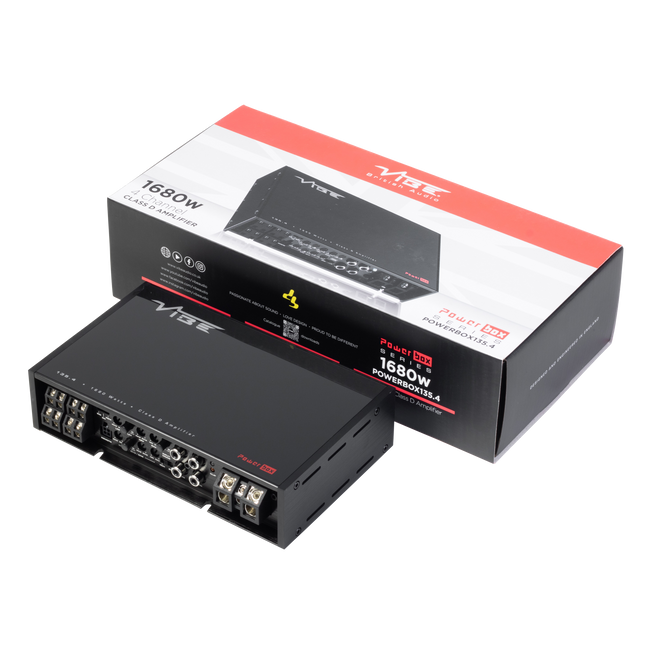 POWERBOX135.4-V5 POWERBOX 4 Channel Stereo Amplifier - Vibe
