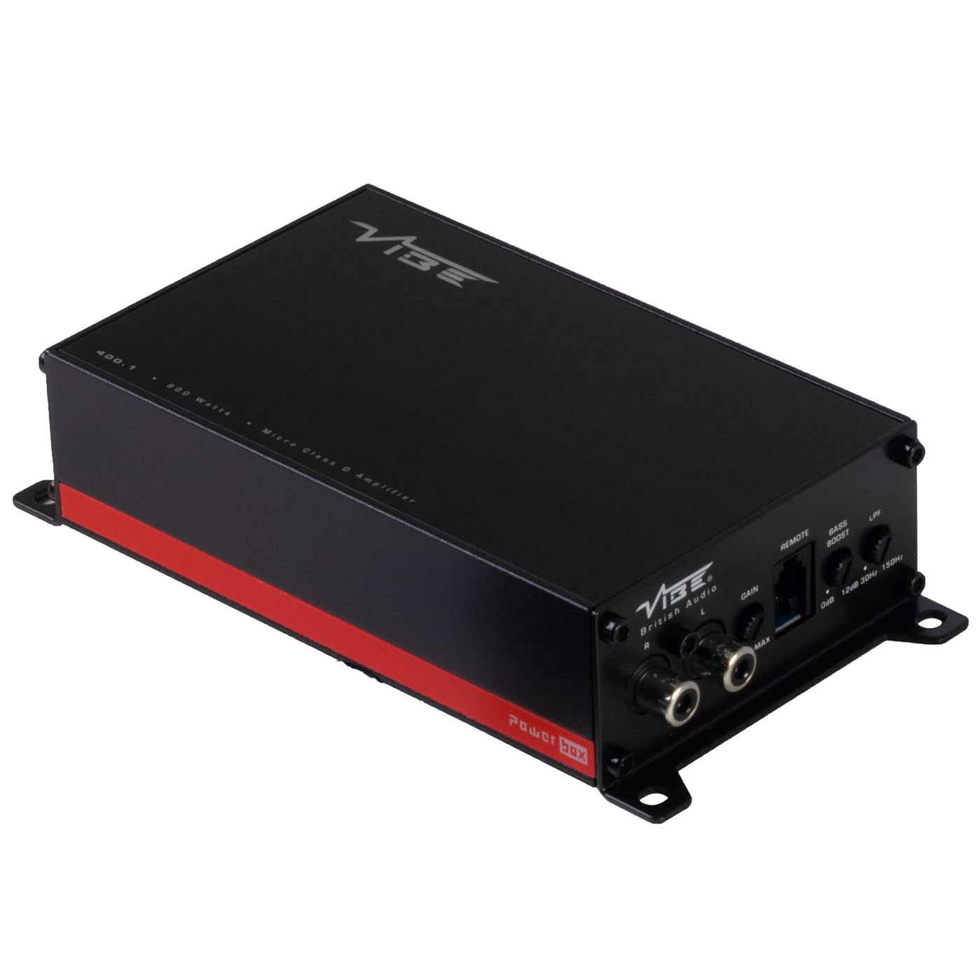 POWERBOX400.1M-V7 Vibe 800 Watts Powerbox Micro Bass Amplifier - Vibe
