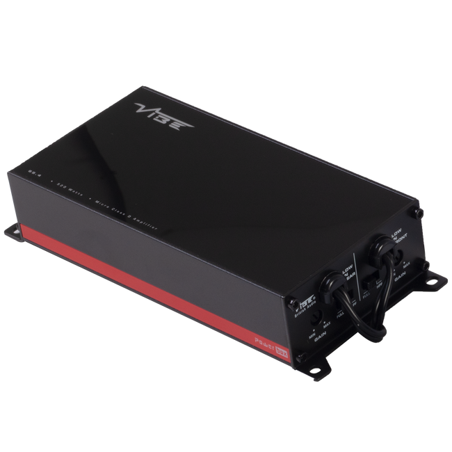 POWERBOX65.4M-V7 Vibe 520 Watts Powerbox Micro 4 Channel Amplifier - Vibe