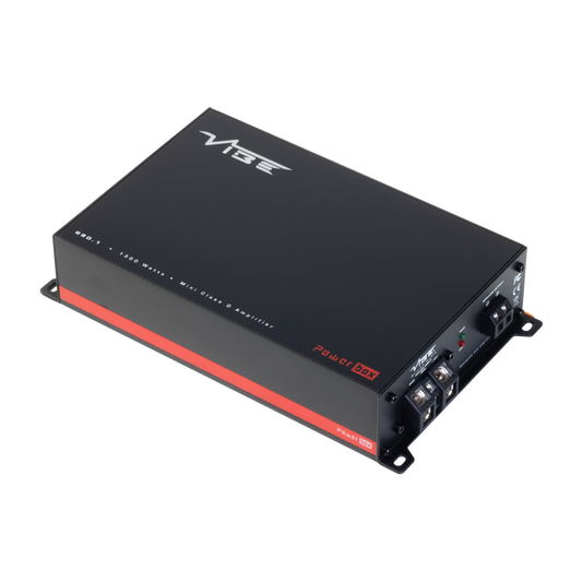 POWERBOX650.1M-V5 Vibe 1300 Watts Mono Subwoofer Amplifier - Vibe