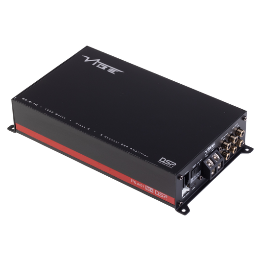 POWERBOX80.8-10DSP-V3 Vibe Powerbox 80.8 DSP 8 Channel Car Audio Amplifier - Vibe