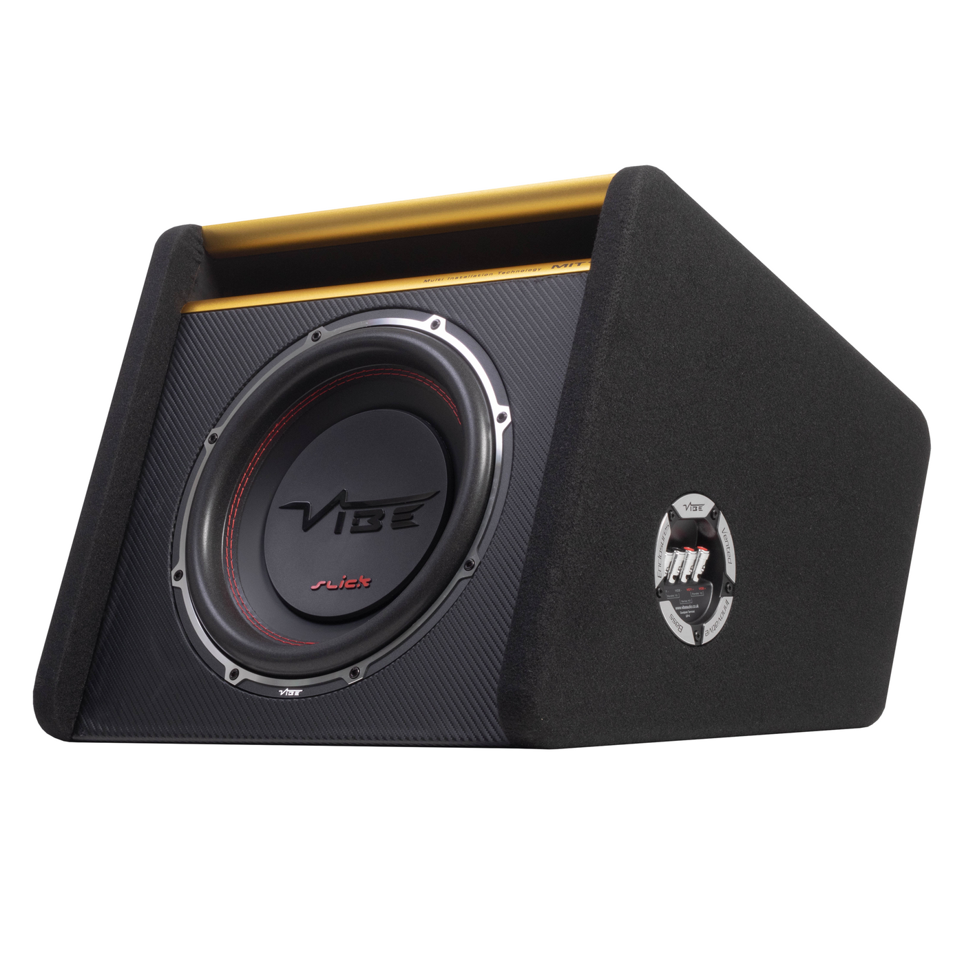 SLICKMIT12-V3 Slick 12 Inch 1500 Watts Passive Bass Enclosure - Vibe