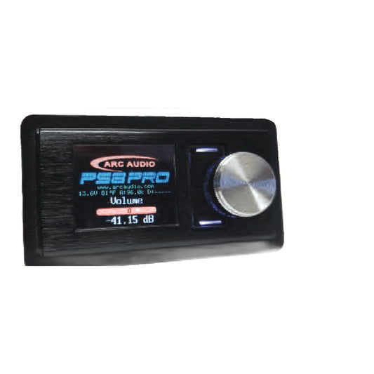 ARC Audio PSC DSP controller with colour OLED display and rotary control