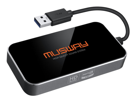 MUSWAY MUSWAY BT (Audiostreaming) USB Dongle BTS-HD official image 1
