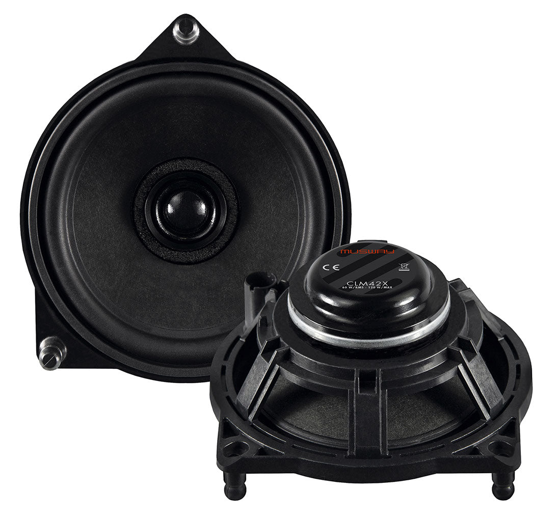 Musway CLM42X - 10 CM (4”) 2-WAY COAXIAL SPEAKERS FOR MERCEDES-BENZ C / GLC / E CLASS