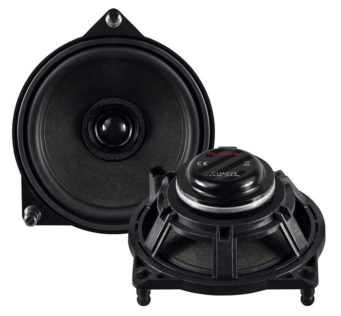 MUSWAY CLM42X Mercedes-Benz 10 CM (4”) 2-WAY COAXIAL SPEAKERS FOR MERCEDES-BENZ C / GLC / E CLASS