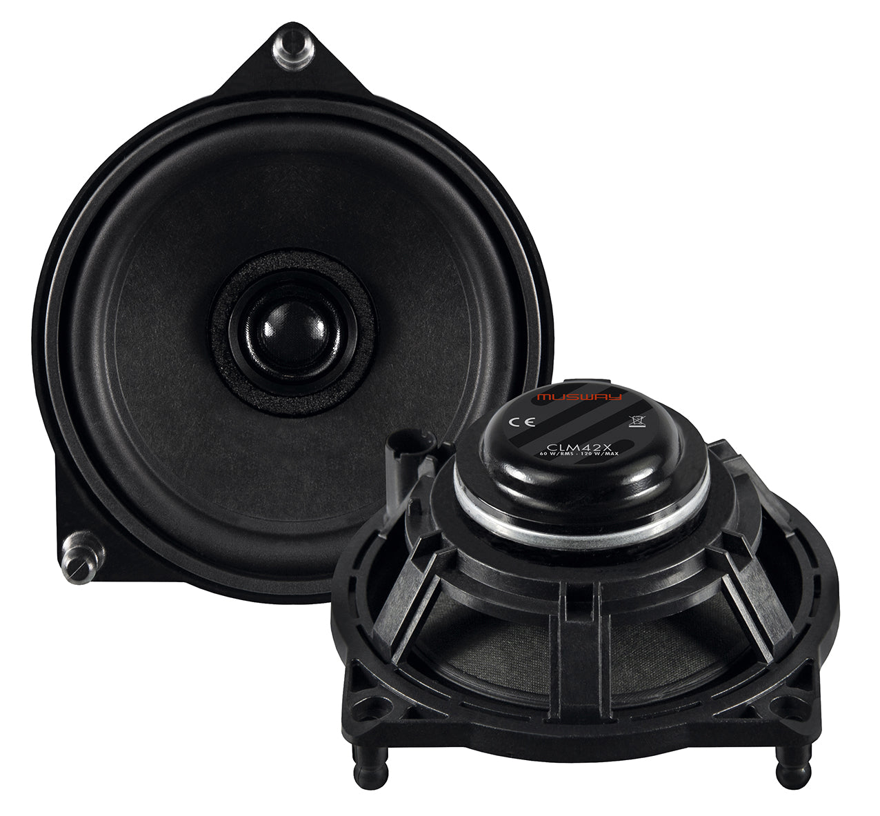 Musway CLM42X - 10 CM (4”) 2-WAY COAXIAL SPEAKERS FOR MERCEDES-BENZ C / GLC / E CLASS