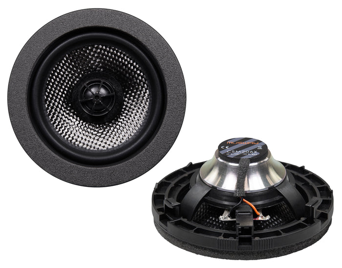 MUSWAY CSM206X Mercedes-Benz 10 CM (4”) 2-WAY COAXIAL SPEAKERS FOR MERCEDES-BENZ C CLASS (W206)