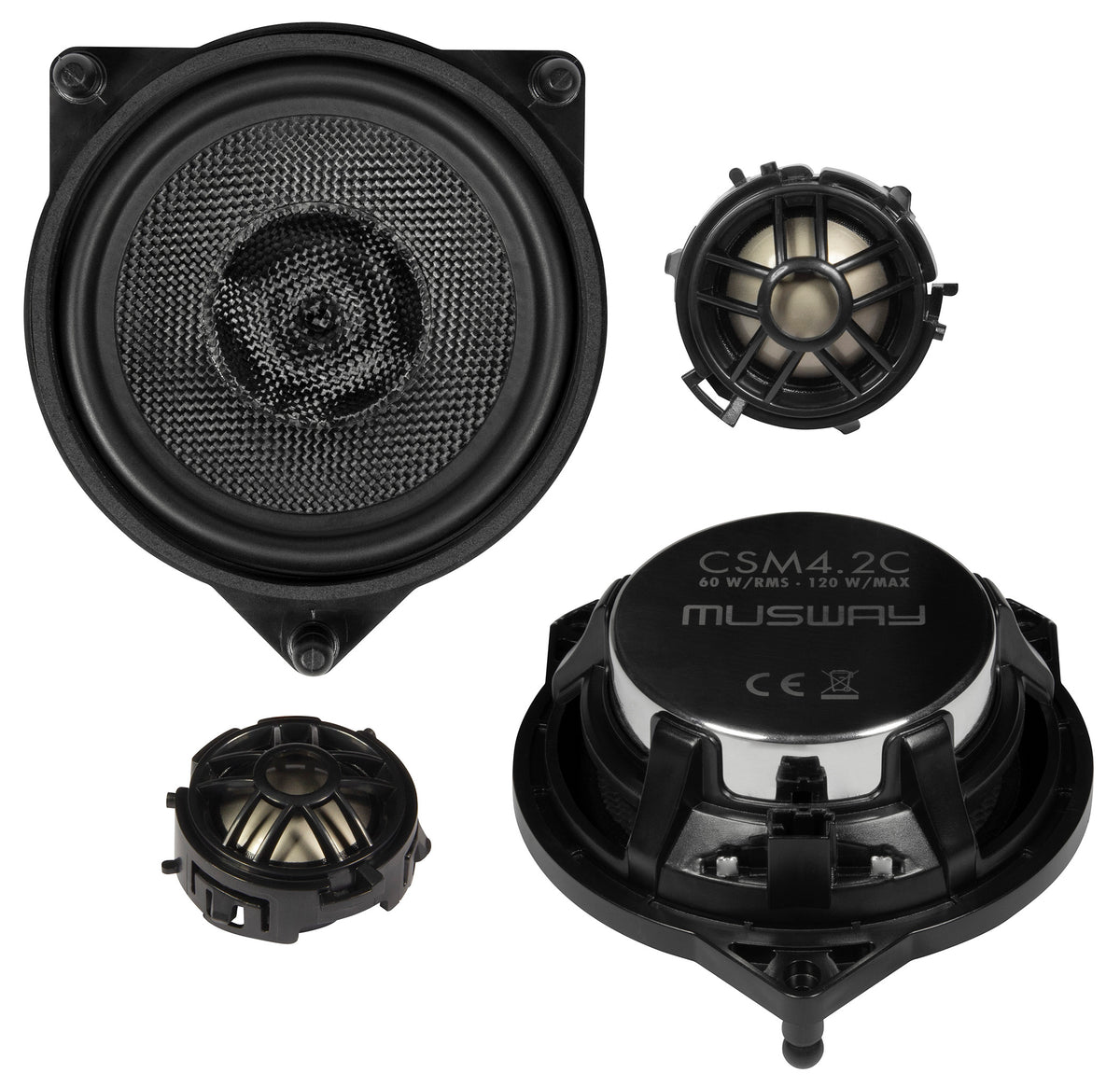 MUSWAY CSM4.2C Mercedes component speaker kit