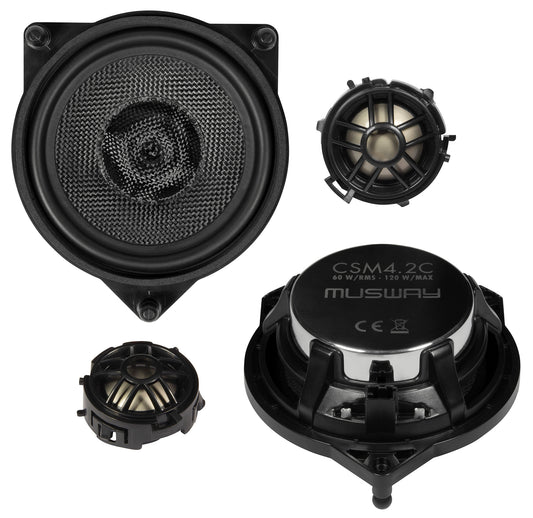 MUSWAY CSM4.2C Mercedes component speaker kit