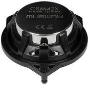 Musway CSM42X - 10 CM (4”) 2-WAY COAXIAL SPEAKERS FOR MERCEDES-BENZ C / GLC / E CLASS